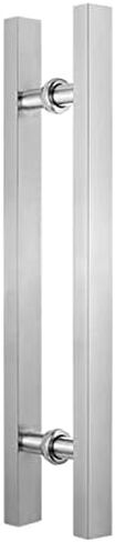 Commercial Office Door Pull Handles Long Push Pull Handle for Barn Glass Metal and Wooden Doors (Silver 150cm/59) Stylish and Durable in Saudi Arabia