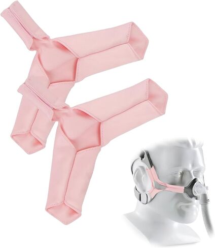 قطعتان من أغطية حزام CPAP للبقع N20، وسائد حزام CPAP لقناع الأنف Wisp، وأغطية حزام قناع CPAP، وأغطية حزام أغطية الرأس CPAP لتقليل العلامات الحمراء على الوجه in Kuwait
