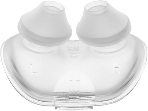 استبدال وسادة الأنف P10 من أجل وسادة قناع الأنف ResMed AirFit P10 CPAP، ملحقات وسادة وسادة الأنف مزدوجة الجدار من السيليكون الناعم - متوسط in Kuwait