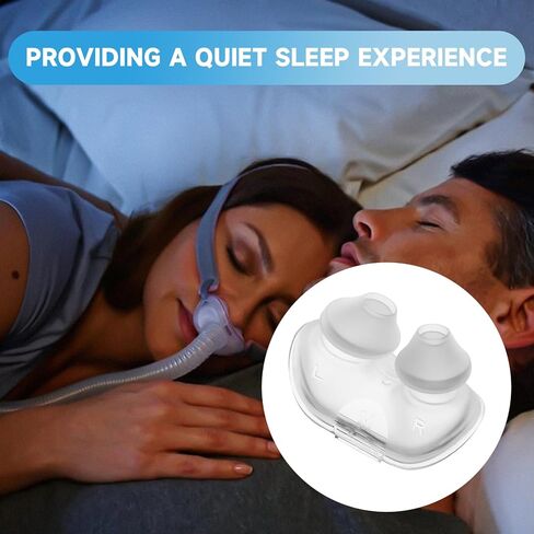 استبدال وسادة الأنف P10 من أجل وسادة قناع الأنف ResMed AirFit P10 CPAP، ملحقات وسادة وسادة الأنف مزدوجة الجدار من السيليكون الناعم - متوسط in Kuwait