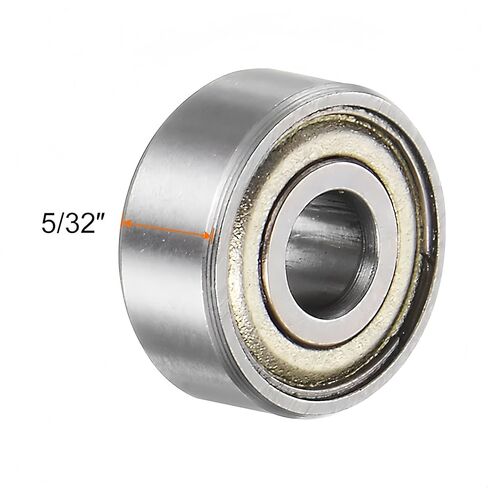 DEEG 10 قطع R2ZZ محمل كروي ذو أخدود عميق ID 1/8"×OD 3/8"×عرض 5/32" محمل كروي معدني مزدوج محمي من الكروم الصلب P0 Z2 للآلات الصناعية وأدوات الطاقة والمعدات الميكانيكية... in Saudi Arabia