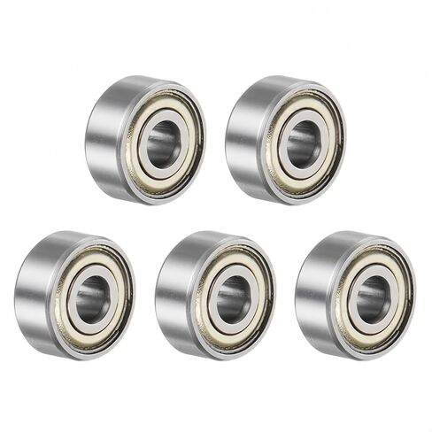 DEEG 10 قطع R2ZZ محمل كروي ذو أخدود عميق ID 1/8"×OD 3/8"×عرض 5/32" محمل كروي معدني مزدوج محمي من الكروم الصلب P0 Z2 للآلات الصناعية وأدوات الطاقة والمعدات الميكانيكية... in Saudi Arabia