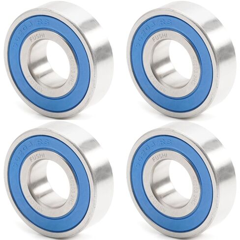 S6203RS Bearing 17x40x12mm 440C Stainless Steel S6203-2RS Stainless Steel Ball Bearings ABEC-3 Rubber Sealed Pick of 4PC in Saudi Arabia