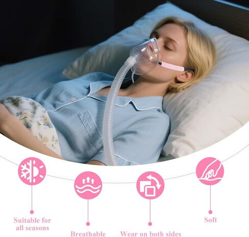 8 عبوات من أغطية حزام CPAP الساتان، وسائد قناع CPAP قابلة للتنفس، غطاء وسادة حريري للوجه لغطاء رأس حزام القناع، أغطية حزام CPAP للرأس، وسادة مريحة من الصوف تقلل العلامات الحمراء وسحب الشعر in Kuwait