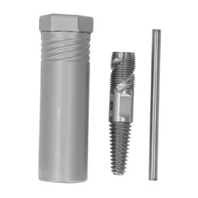 Screw Extractor Screw Extractor Broken Screw Extractor Stripped Screw Extractor Premium 65 Manganese Steel Dual Purpose Design for Water Pipe Repair and Threaded Repair 1/2 Inch (Spiral Groove) in Kuwait
