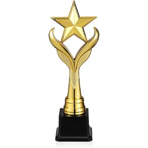 جائزة Angoily Star Shape Award 11.29In كأس الكأس الذهبية للأطفال والكبار، جوائز مشاركة للأحداث الرياضية، تقدير الفائز في المسابقات مع القاعدة in Kuwait