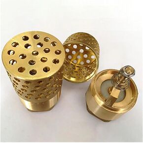 1PCS DN100 Internal Thread Brass Check Valve Check Full Copper Filter Filter 4" Suitable for Water Pump in Kuwait