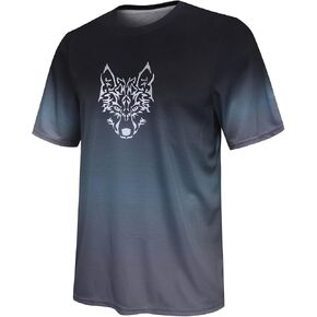 الحكمة يترك رجل دراجة هوائية جبلية الفانيلة قصيرة الأكمام الجبلية الدراجات جيرسي BMX الإنحدار موتوكروس تي شيرت التجفيف السريع in Kuwait