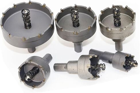 Tipped Drill Bit 22mm/30mm/35mm/45mm/50mm/65mm 6Pcs/Set in Saudi Arabia