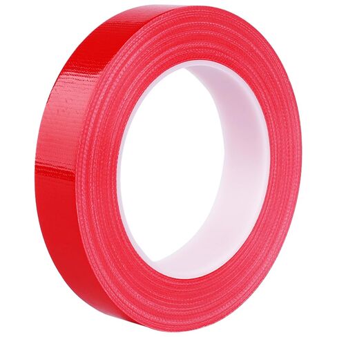 Red Duct Tape 1 Inch x 33 Yards, Heavy Duty Waterproof Repair Tape, Straight Hand-Tear Cloth Tape for DIY Craft, Camping Gear, Home Maintenance & Packing in Saudi Arabia
