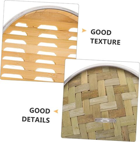 سلة طهي بالبخار التقليدية مع غطاء، جهاز طهي بالبخار النباتي للزلابية وكعك الباو والديم سوم للطهي التجاري المنزلي، تصميم قوي متعدد الاستخدامات in Kuwait
