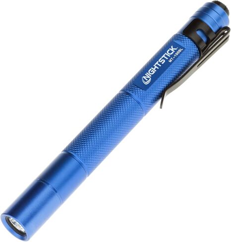 Nightstick MT-100BL Mini-TAC Metal LED Flashlight - 2 AAA, 5.4 in (137 mm), Blue in Saudi Arabia