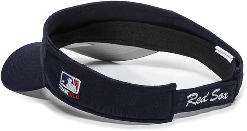 Officially Licensed Boston Baseball Visor Hat Classic Primary Home Team Logo Navy/Red Embroidered Sox MVP Sports Ball Cap in Saudi Arabia