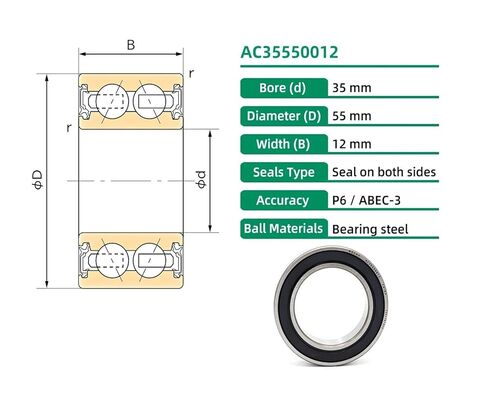 AC35550012 35X55X12 35BD5512 Conditioning Bearings in Saudi Arabia