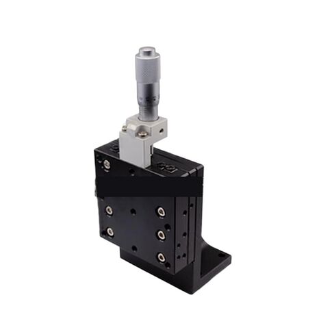 Z-axis 60 * 60mm 2.4-inch Manual Displacement Vertical Lift fine-Tuning Platform Cross Roller Guide LV60 in Saudi Arabia
