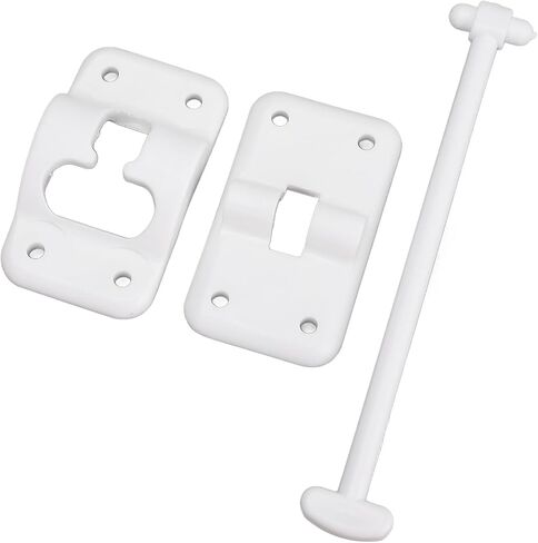 4 Sets 6 Inch T Style Door Holder Catch Entry Stopper with Bumper Posts and Mounting Screws for RV Travel Trailer in Saudi Arabia