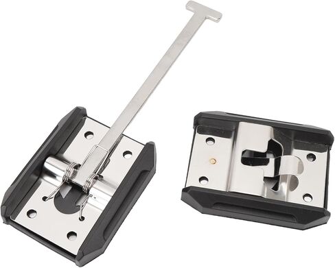 Focket RV Door Polch, T-Style Door Catch with Stainless Steel Exterior Bracket for RV Trailers (6INCH) in Saudi Arabia