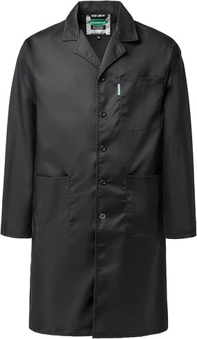 Lab Coat for Men Workshop Mechanic Long Coats Woodworking Shop Coat in Saudi Arabia