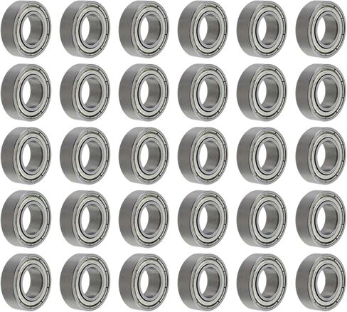688ZZ Ball Bearing 8mm x 16mm x 5mm Double Shielded Deep Groove Bearings, High-Speed Smooth & Quiet, Carbon Steel (Pack of 20) in Saudi Arabia