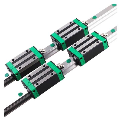 دليل خطي مربع HGR15 قطعتين من أي طول + 4 قطع من حامل منزلق HGH15CA (400 مم) in Kuwait