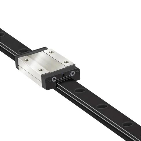 1 Black Linear Guide Rail 600mm to 1000mm, with 1 MGN12H Slider with Rust-Proof Black Treatment(900mm) in Kuwait