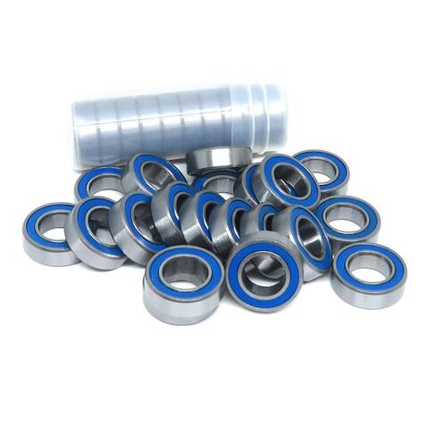 MR137 2RS 7x13x4mm Blue Rubber Seals Ball Bearing MR137-2RS MR137RS 10Pcs in Kuwait