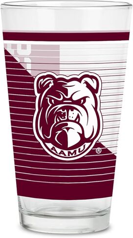 Rico Industries NCAA A-D Schools Standard 16 oz Pint Glasses with Digitally Printed Logo, Classic Drinking Glass in Saudi Arabia