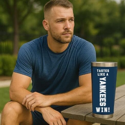 Tastes like a Notre Dame Win! Tumbler Waterbottle 20 oz Stainless Steel Vacuum‑Insulated/Water bottle with Travel Lid in Saudi Arabia
