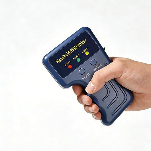 Handheld 125KHz RFID Duplicator – HID AWID Proximity Card Copier, Portable RFID Access Control Card Writer for Office Home Property Management in Saudi Arabia