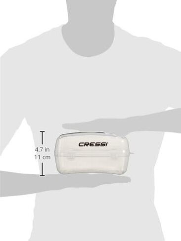 Cressi Mask Box - Clear Flip Top in Saudi Arabia