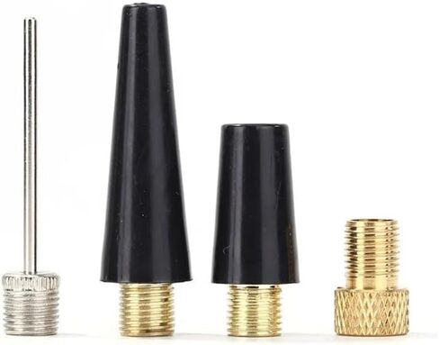 8 عبوات من إبر استبدال مضخة الإطارات - استبدال مجموعة إبرة مضخة الكرة للإطارات المحمولة - طقم محول ضاغط الهواء للنفخ، والكرات الرياضية، والدراجات، والدراجة in Kuwait