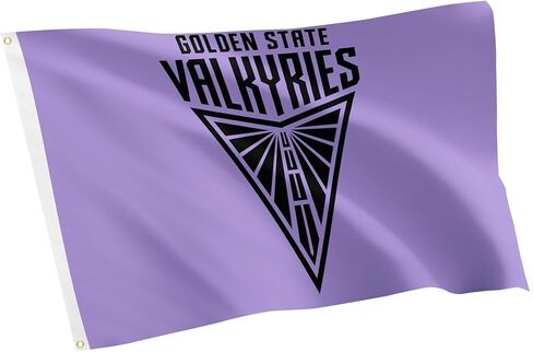 Desert Cactus Golden State Valkyries Flag Team WNBA 100% Polyester Indoor Outdoor 3x5 feet Flag (Design B) in Saudi Arabia