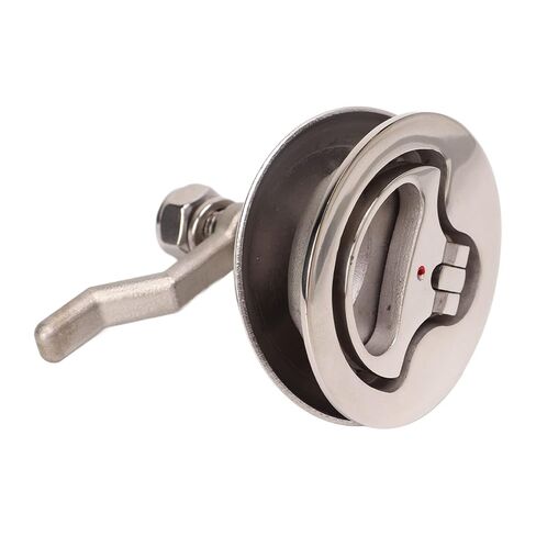 Boat Cam Latch, Stainless Steel Marine Hatch Pull, Flush Pull Hatch Lift with Back Plate Fasteners for Marine Ship Boat in Saudi Arabia