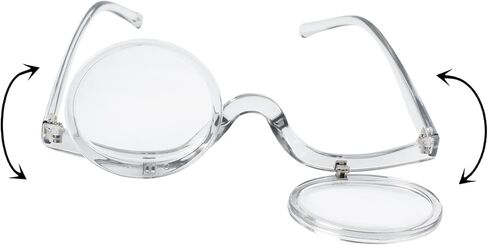 نظارات قراءة مكياج للنساء من Minache، قارئات مستحضرات التجميل، نظارات مكبرة بعدسة مزدوجة in Kuwait