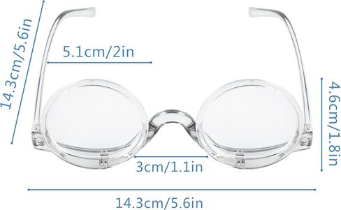 نظارات قراءة مكياج للنساء من Minache، قارئات مستحضرات التجميل، نظارات مكبرة بعدسة مزدوجة in Kuwait