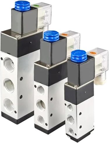 1PCS 4V210-08/4V310-10/4V410-15 Solenoid Valve 2-Position 5-Way Pneumatic air Solenoid Valve AC220V(Only 4V410-15) in Kuwait