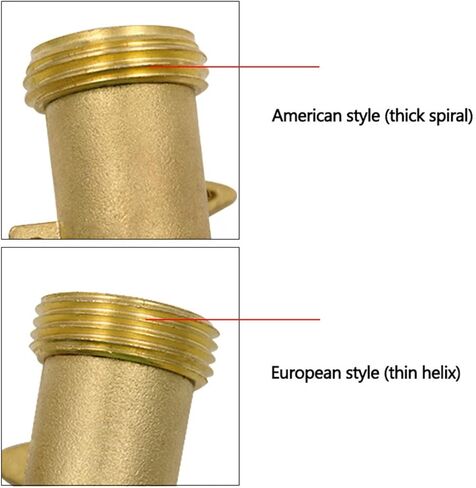 Brass Y Piece Two-Way Hose Connector Shut-Off Valve 2 Way Splitter All-Copper Garden Water Connectors Washer Adaptor Fittings in Kuwait