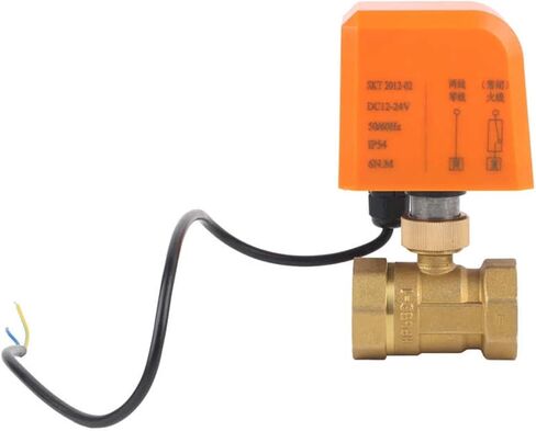 DC12/24V DN25 2 Way Ball Valve 2 Wire Brass Motorized Ball Valve Mechanical Equipment in Saudi Arabia