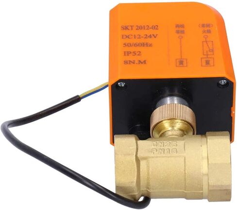 DC12/24V DN25 2 Way Ball Valve 2 Wire Brass Motorized Ball Valve Mechanical Equipment in Saudi Arabia