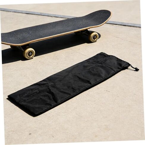 Luxshiny Skateboard Shoulder Bag Double Tilt Thick Skateboard Carrying Case Black Multifunctional Drift Board Rucksack for Travel and Sports in Saudi Arabia