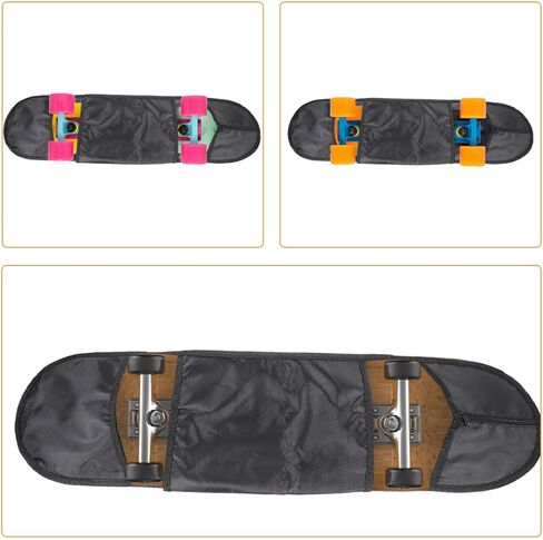 Homoyoyo 80 سنتيمتر لوح التزلج حقيبة رافعة مزدوجة لوح الكتف الحقيبة متعددة الوظائف لوح التزلج التعبئة حقيبة للرياضة استخدام في الهواء الطلق in Kuwait