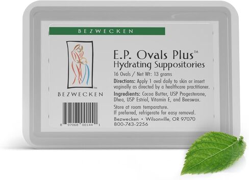 Bezwecken - E.P. Ovals Plus DHEA - 16 Ovals - Same Trusted Formula, New Improved Shape - Professionally Formulated to Alleviate Vaginal Dryness in Menopausal Women in Saudi Arabia