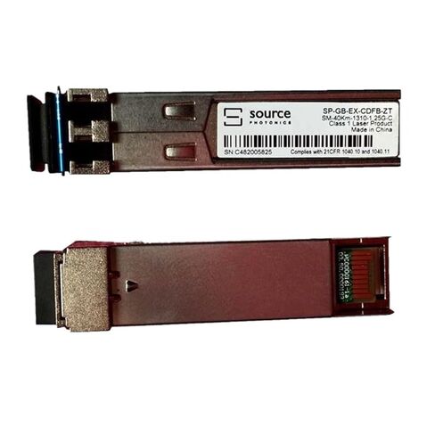 جيجابت 1.25G 1310nm وحدة بصرية أحادية الوضع 40 كم SP-GB-EX-CDFB-ZT قابلة للتبديل in Saudi Arabia