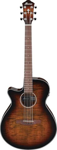 Ibanez AEG70L Guitar الصوتية والكهربائية-Tiger Burst High Gloss in Saudi Arabia