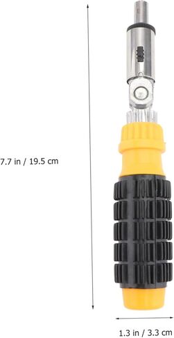 Ratchet Wrench Power Tools Multi-Function Ratchet Wrench Screwdriver Handle No Screwdriver Head Rotation Magnetic Design in Saudi Arabia