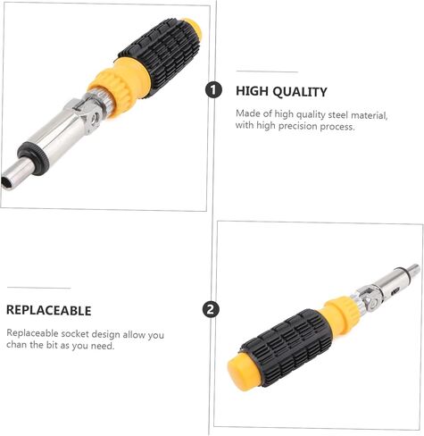 Ratchet Wrench Power Tools Multi-Function Ratchet Wrench Screwdriver Handle No Screwdriver Head Rotation Magnetic Design in Saudi Arabia