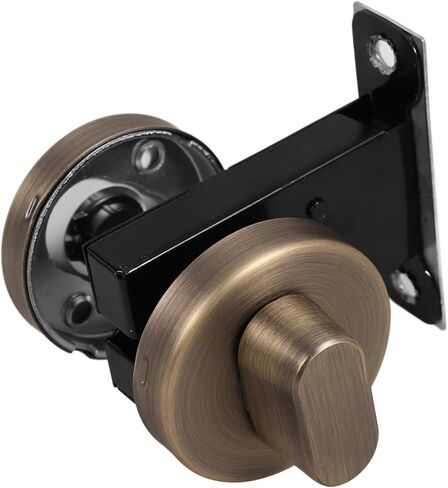 Homoyoyo الفولاذ المقاوم للصدأ جيب قفل الباب تصميم الخصوصية قفل مؤشر بدون مفتاح لباب غرفة نوم الحمام in Kuwait