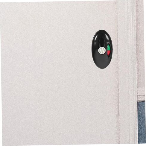 LIFKOME Bathroom Privacy Indicator Lock Occupied Vacant Door Lock for Public Restroom Easy to Install Sturdy Structure for -Term Use in Saudi Arabia