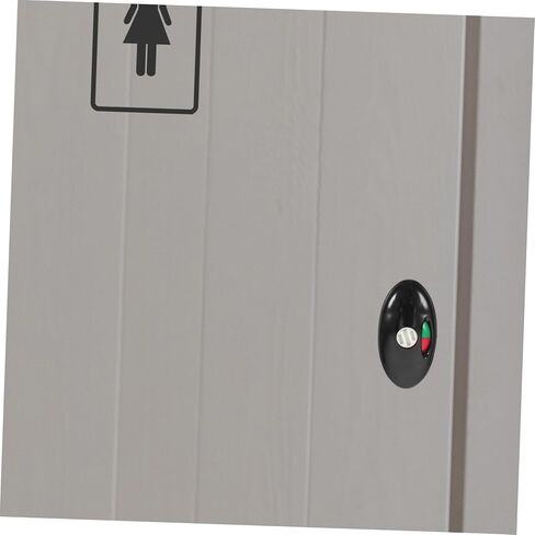 LIFKOME Bathroom Privacy Indicator Lock Occupied Vacant Door Lock for Public Restroom Easy to Install Sturdy Structure for -Term Use in Saudi Arabia