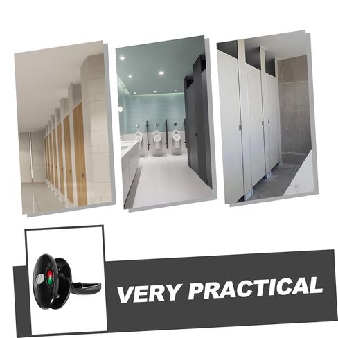 LIFKOME Bathroom Privacy Indicator Lock Occupied Vacant Door Lock for Public Restroom Easy to Install Sturdy Structure for -Term Use in Saudi Arabia